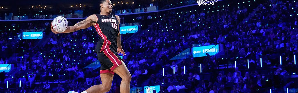 扣篮大赛-热火龙套躺赢夺冠 名宿之子险些受伤